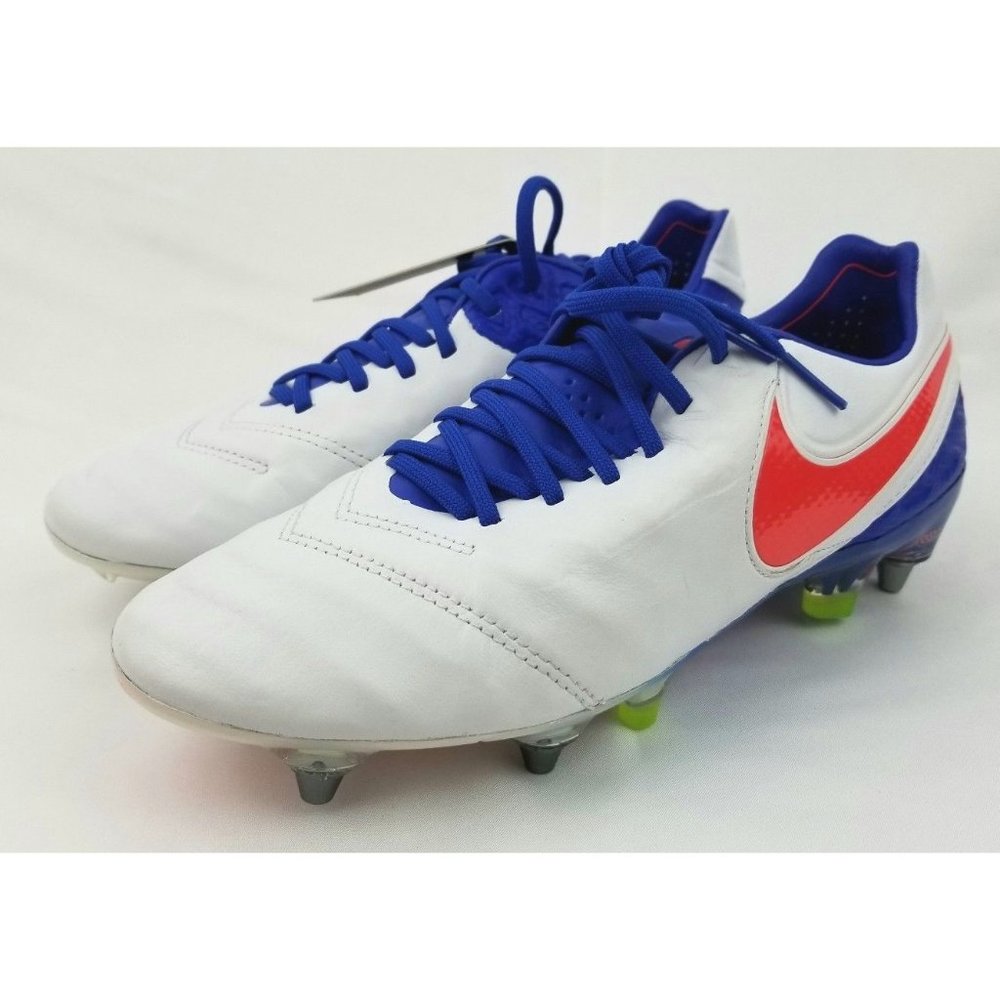 NIKE TIEMPO LEGEND VI USA SG-PRO SOCCER CLEATS WOMEN sz 8 New W/Box (no box top)